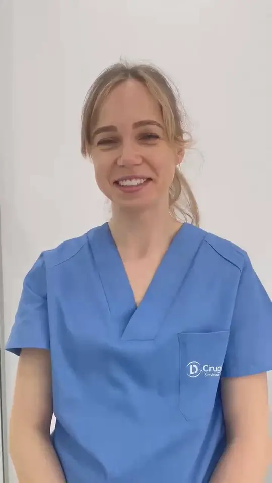 A clinician talking to camera at the end of the course